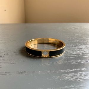 Kate Spade Black and Gold Bracelet